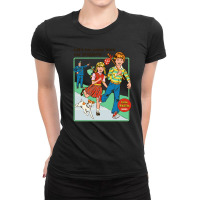 Let's Run Away Ladies Fitted T-shirt | Artistshot