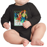 Let's Run Away Long Sleeve Baby Bodysuit | Artistshot