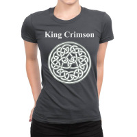 King Crimson Vintage Discipline Album Promo Ladies Fitted T-shirt | Artistshot