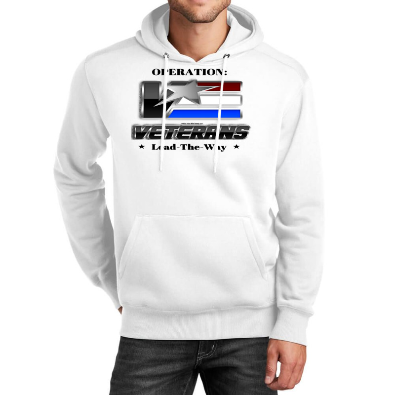 Operation Veterans Lead The Way   Hardcore And Patriotic Pullover Hood Unisex Hoodie | Artistshot