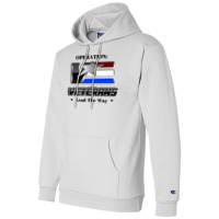 Operation Veterans Lead The Way   Hardcore And Patriotic Pullover Hood Champion Hoodie | Artistshot