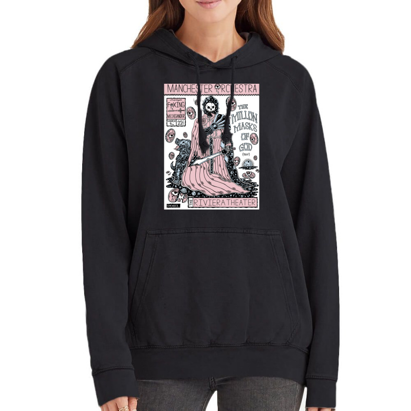 Manchester Orchestra Sketch Vintage Hoodie | Artistshot