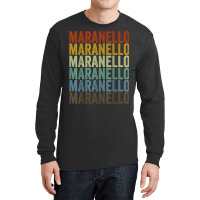 Maranello Retro City T Shirt Long Sleeve Shirts | Artistshot