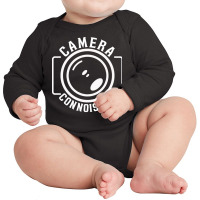 Photography T  Shirt Photographer Camera Photography T  Shirt (2) Long Sleeve Baby Bodysuit | Artistshot