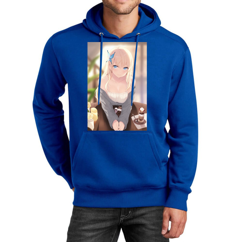 Cute Kashiwazaki Senai Don't Have Many Friends Unisex Hoodie by jhayarhegrey | Artistshot