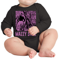 Mazzy Star Sandoval Fan Art Long Sleeve Baby Bodysuit | Artistshot