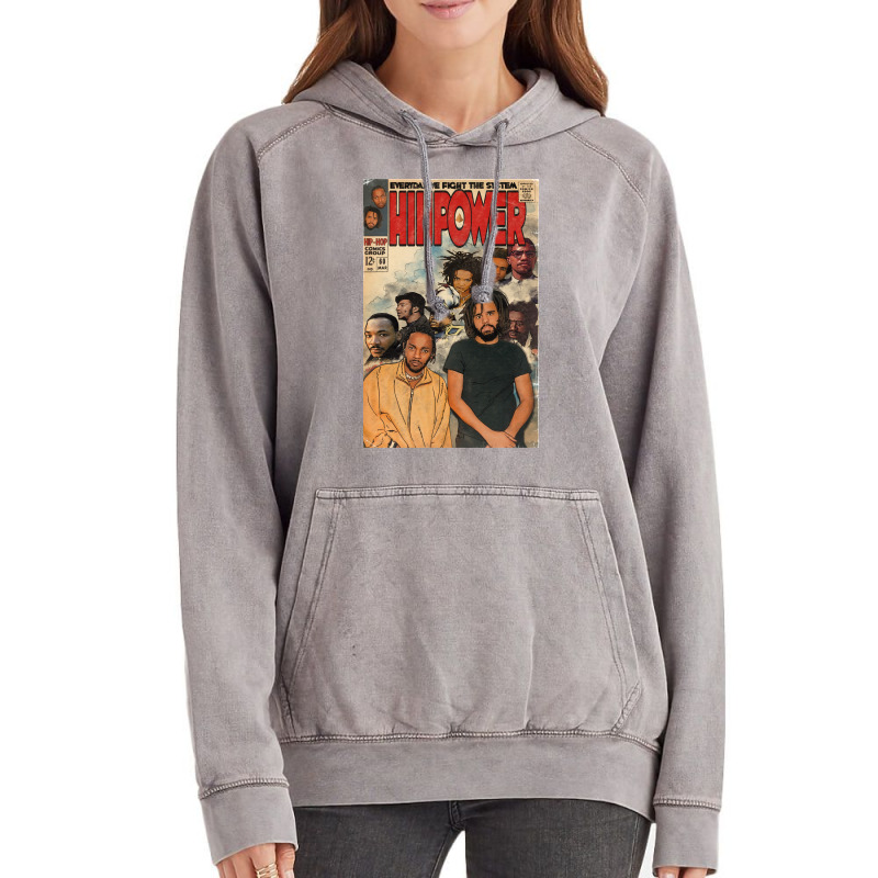 Kendrick Lamar & J Vintage Hoodie by juparridq | Artistshot