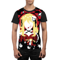 Mary Satome Negative Space Graphic T-shirt | Artistshot