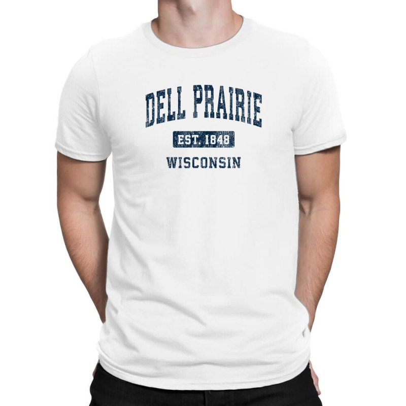 Dell Prairie Wisconsin Wi Vintage Athletic Sports Design T-shirt | Artistshot