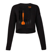 Just The Tip Dart Player Darting Dart Player Dartboard 184 T Shirt Cropped Sweater | Artistshot