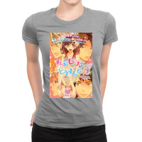 Kiss Him Not Me! Shoujo Manga Poster Ladies Fitted T-shirt | Artistshot