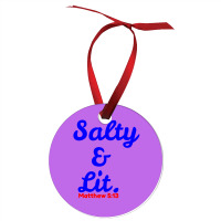 Salty And Lit Ornament | Artistshot