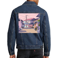 Lofi City Alley Men Denim Jacket | Artistshot