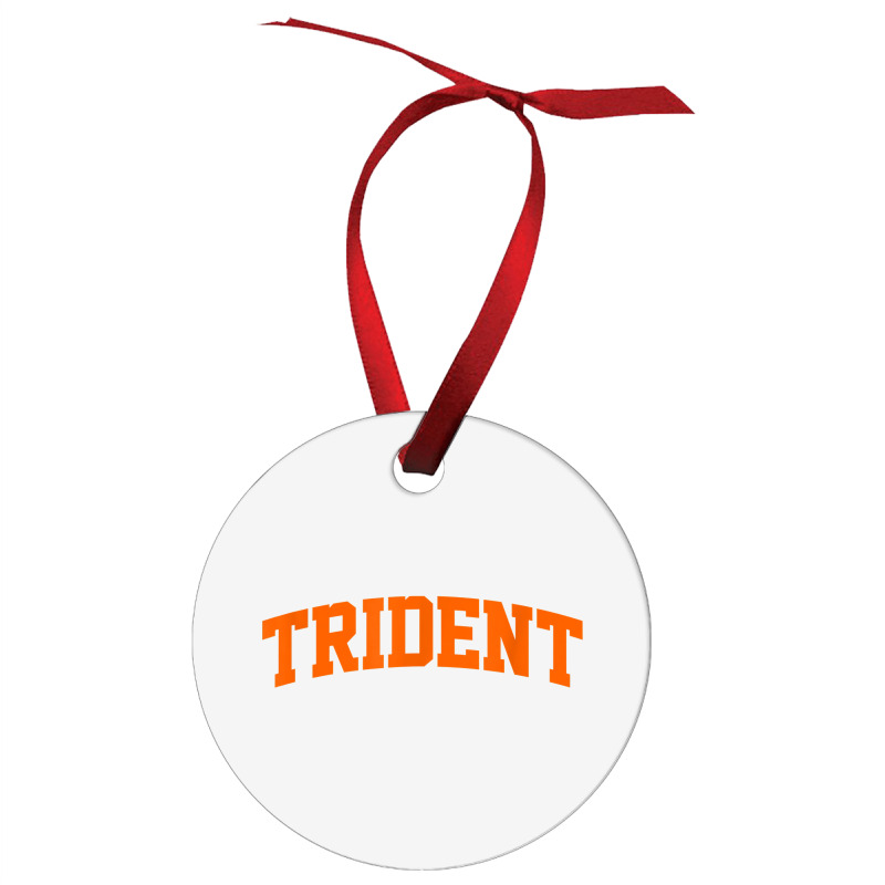 Trident Arch Athletic College University Alumni Style T Shirt Ornament | Artistshot