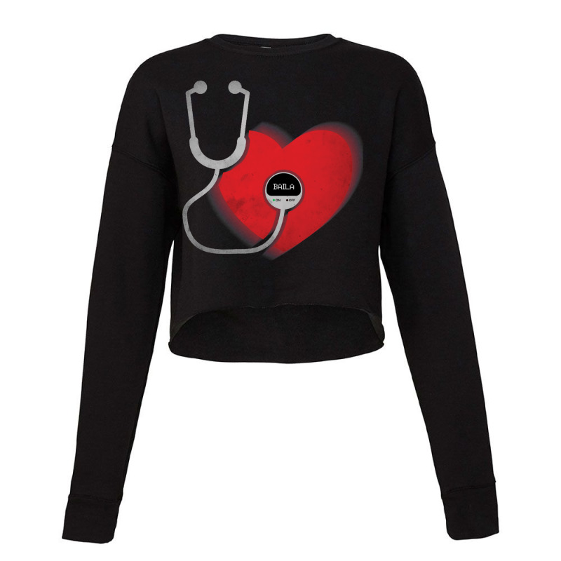 Music Songs Style Genre, Heart Beating For Baila Classic Cropped Sweater by JamesBurges | Artistshot