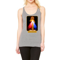 Divine Mercy Jesus I Trust In You Catholic T Shirt Racerback Tank | Artistshot