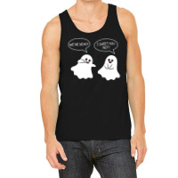 We Re Dead I Sheet You Not Funny Halloween Sayings Ghosts Tank Top | Artistshot