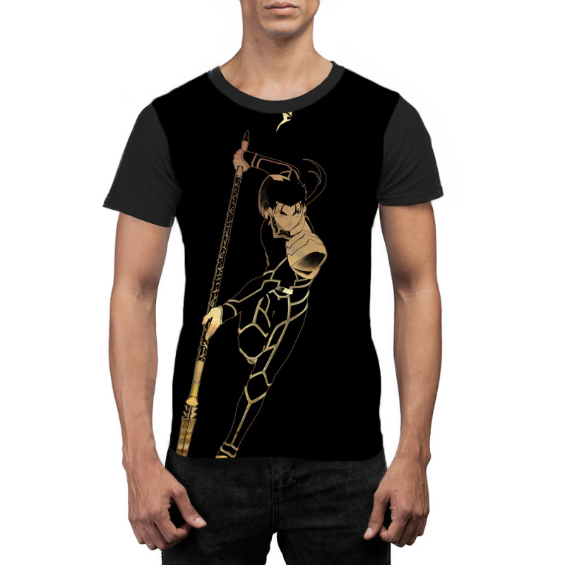 Lancer   Fate Stay Night Graphic T-shirt | Artistshot