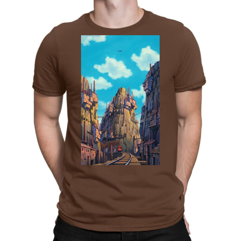 Laputa Scenery T-shirt | Artistshot