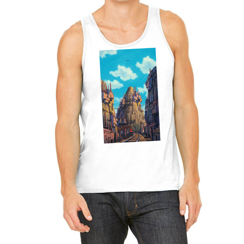 Laputa Scenery Tank Top | Artistshot