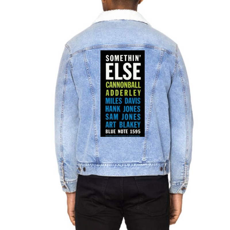 Somethin Else Cover Unisex Sherpa-Lined Denim Jacket by baylontajrinf | Artistshot