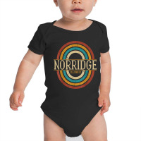 Vintage Retro Norridge Illinois Il Women Men Souvenirs T Shirt Baby Bodysuit | Artistshot