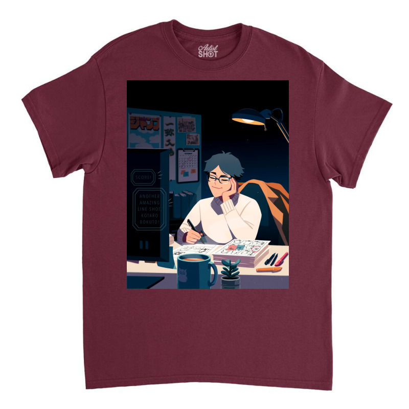 Late Night Owl Classic T-shirt | Artistshot