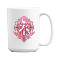 Genshin Impact Fischl Prinzessin Der Verurteilung Pink 15 Oz Coffee Mug | Artistshot