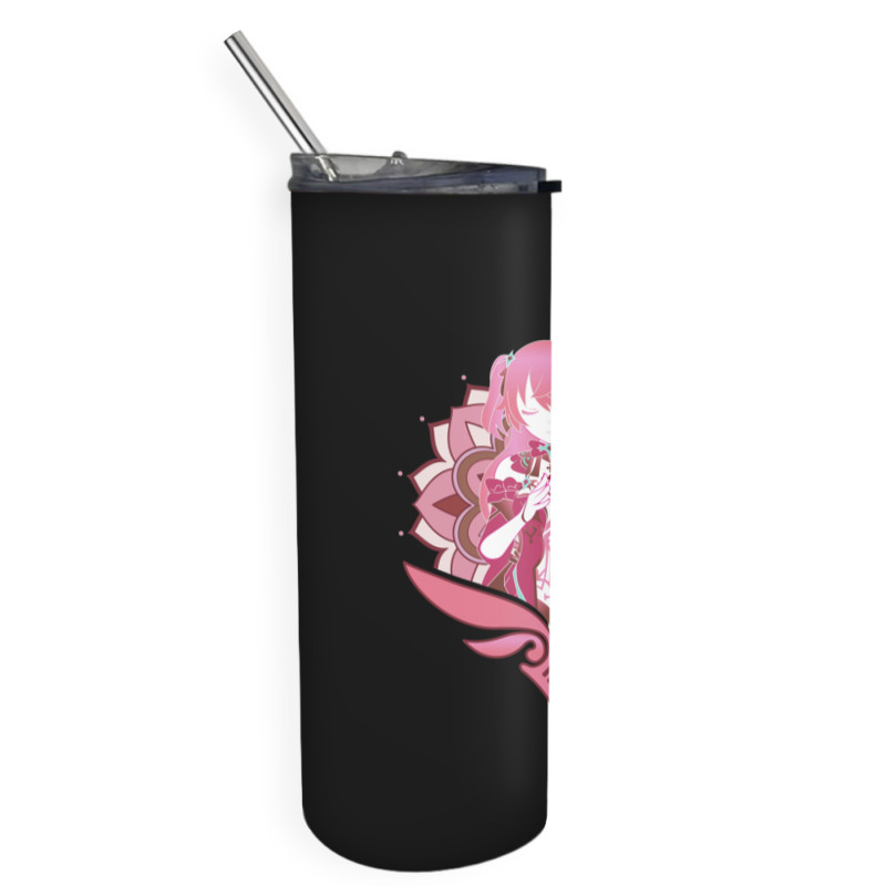 Genshin Impact Fischl Prinzessin Der Verurteilung Pink Skinny Tumbler by OrvilleBudiao | Artistshot