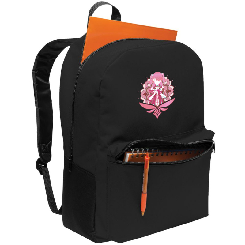 Genshin Impact Fischl Prinzessin Der Verurteilung Pink Backpack by OrvilleBudiao | Artistshot