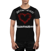 Just A Girl Who Loves Minimalism Music Graphic T-shirt | Artistshot