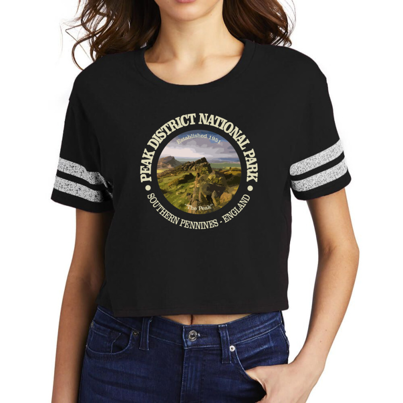 Peak District National Park Np 1 Scorecard Crop Tee by StarActon | Artistshot