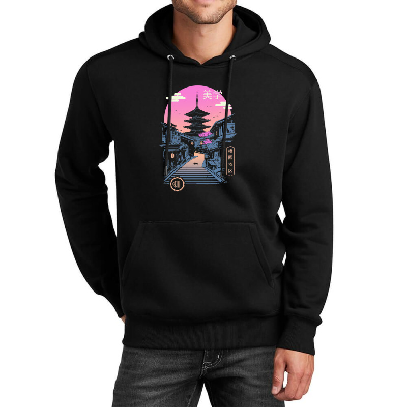 Pagoda Wave Aesthetics 1 Unisex Hoodie | Artistshot