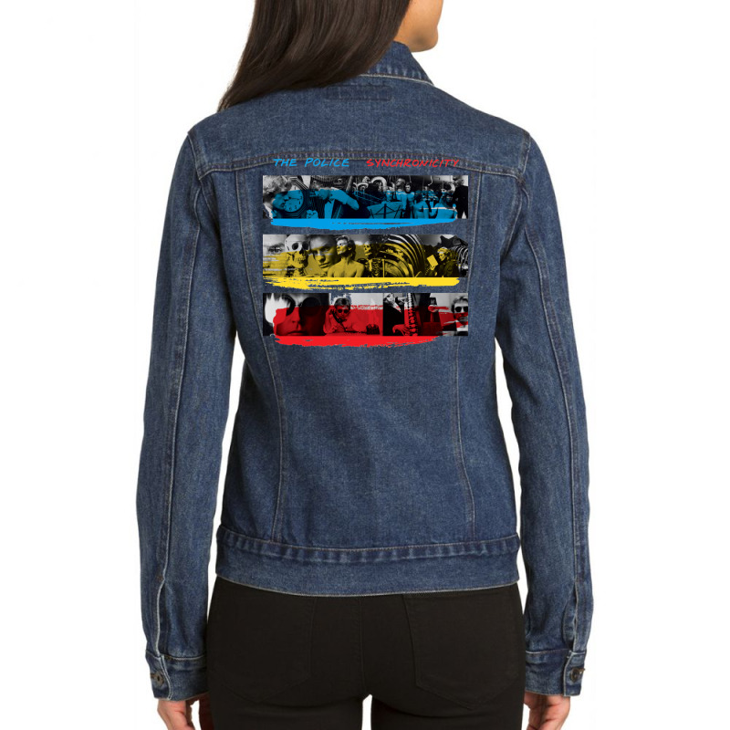 Synchronicity Ladies Denim Jacket by baylontajrinf | Artistshot