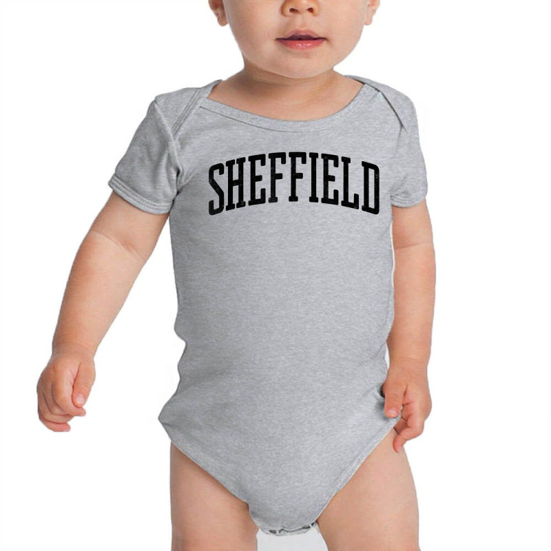 Sheffield Uk Vintage City T Shirt Baby Bodysuit by jessamynb4pru | Artistshot