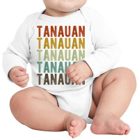 Tanauan City Philippines Retro T Shirt Long Sleeve Baby Bodysuit | Artistshot