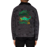 Chameleoff Chameleon Unisex Sherpa-lined Denim Jacket | Artistshot