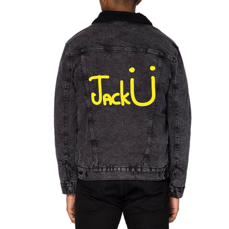 Jack U Yellow Unisex Sherpa-lined Denim Jacket | Artistshot