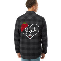 Haiti Love Forever Flannel Shirt | Artistshot