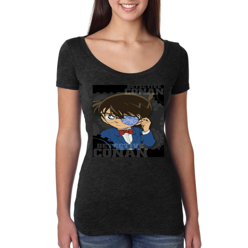 Detective Conan Women's Triblend Scoop T-shirt by JodyBanda | Artistshot