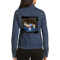 Detective Conan Ladies Denim Jacket | Artistshot