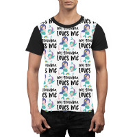 Mermaids My Grandma Loves Me Graphic T-shirt | Artistshot