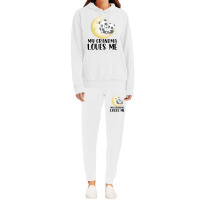 Panda Moon  Grandma Loves Me Hoodie & Jogger Set | Artistshot