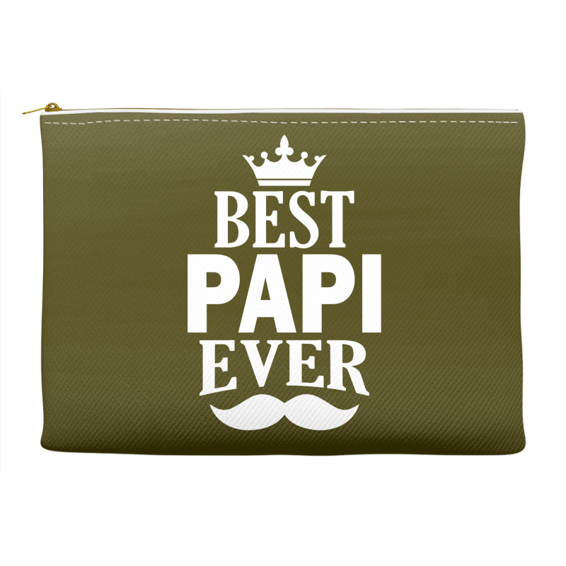 Best Papi Ever Accessory Pouches | Artistshot