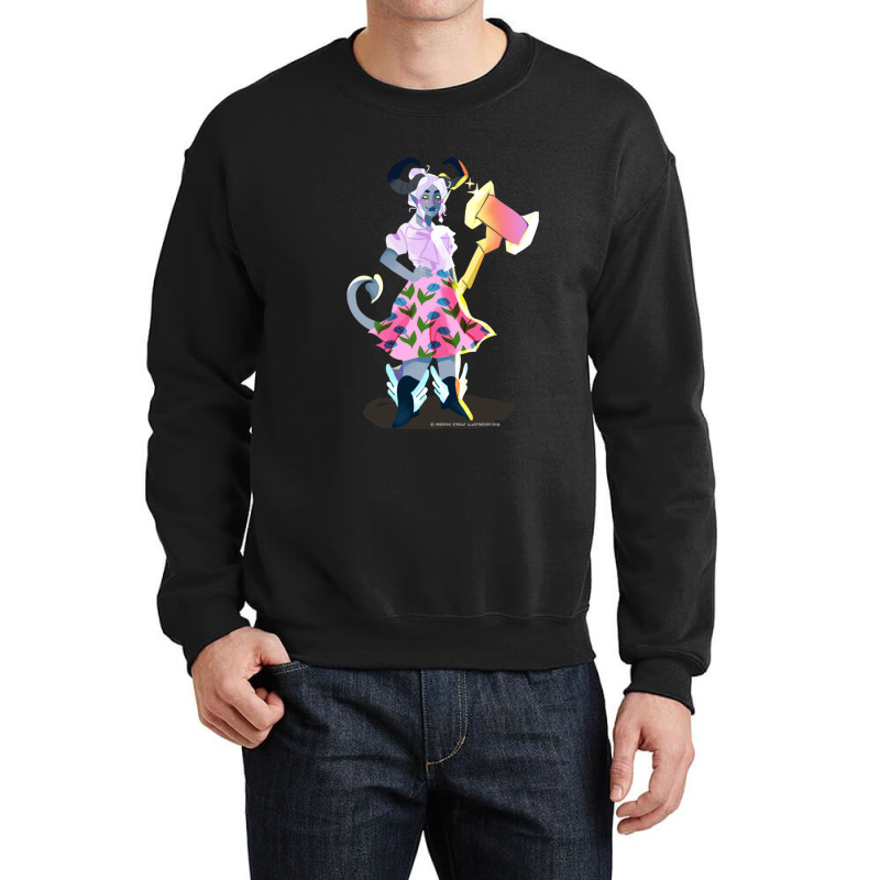 Hexblade Warlock Lilith Crewneck Sweatshirt by HoraceMcgloin | Artistshot