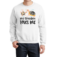 Turtles Grandma Loves Me Crewneck Sweatshirt | Artistshot