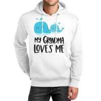 Whales Grandma Loves Me Unisex Hoodie | Artistshot