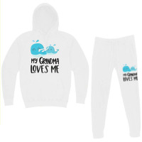 Whales Grandma Loves Me Hoodie & Jogger Set | Artistshot