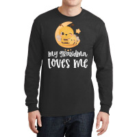 Bees Moon Grandma Loves Me Long Sleeve Shirts | Artistshot