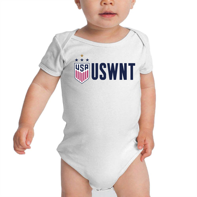 Custom Uswnt Baby Bodysuit By Honeysuckle Artistshot